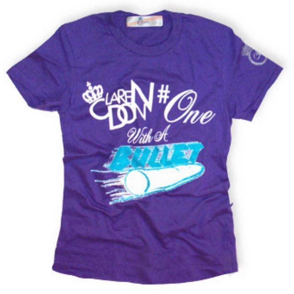 Clarendon NYC #One With A Bullet T-shirt